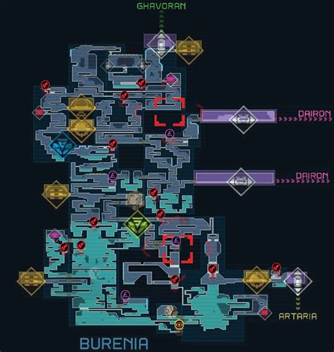 metroid dread burenia|metroid dread burenia items.